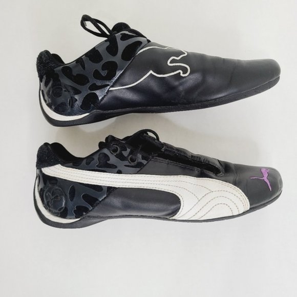 puma basket leopard print